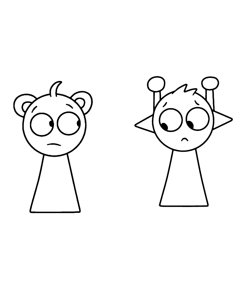 Dibujo de Free Sprunki Coloring Sheet para Colorear