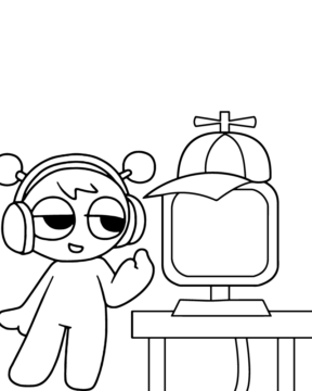 Dibujo de Sprunki Coloring Page To Print para Colorear