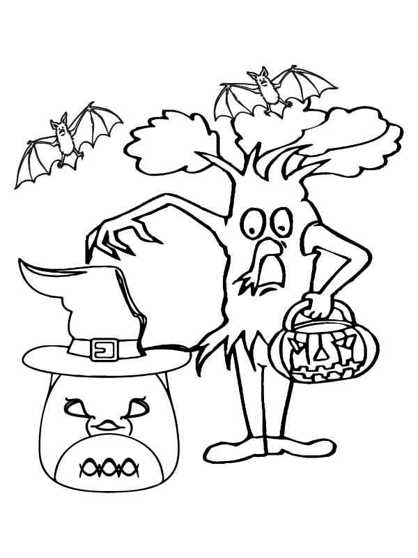 Dibujo de Gato de Calabaza Squishmallow página para Colorear