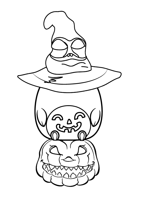 Dibujo de Squishmallow del Segador de Almas página para Colorear