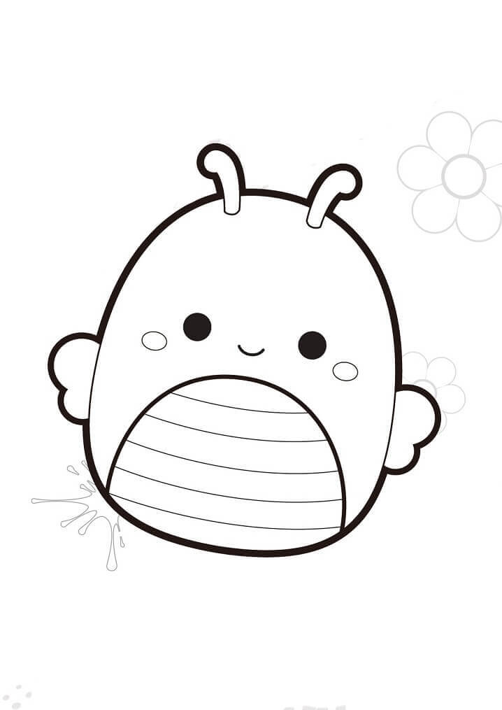 Dibujo de Malvaviscos Soleados para Colorear