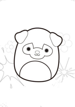 Dibujo de Prince Squishmallows para Colorear