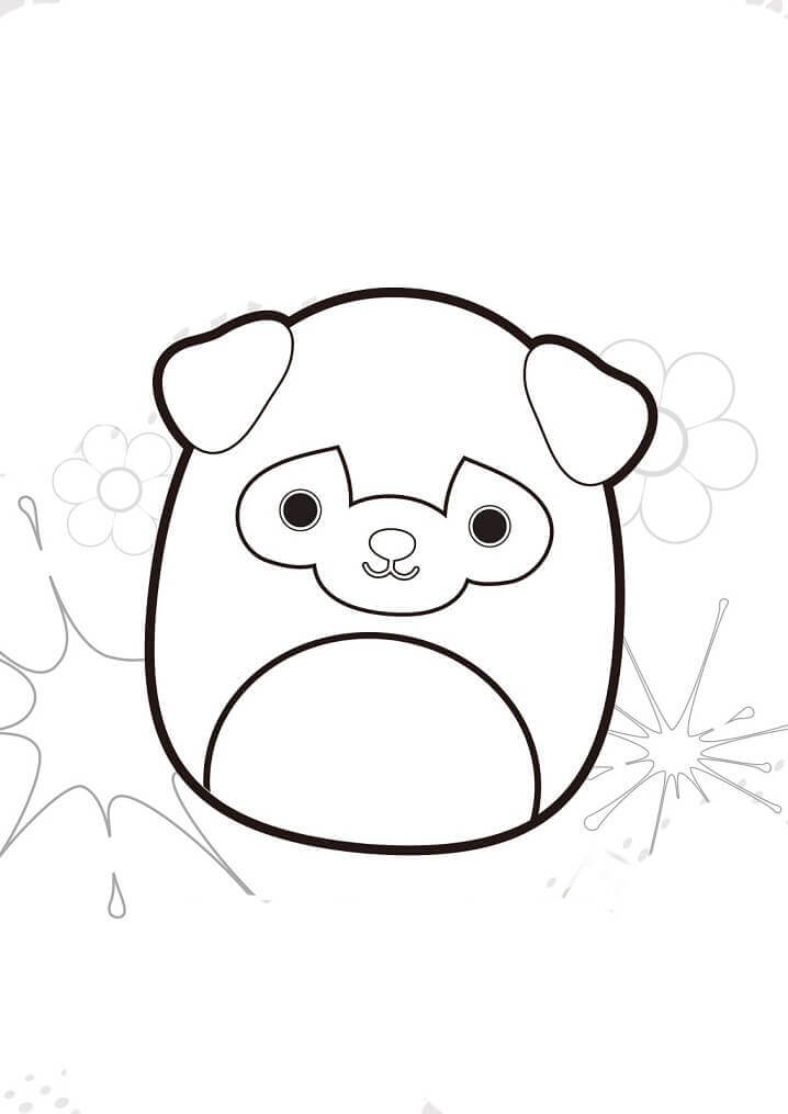Dibujo de Prince Squishmallows para Colorear