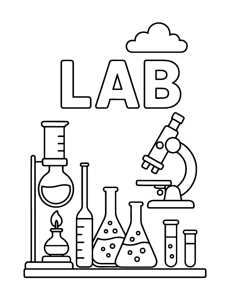 Dibujo de Imgi 10 Lab Coloring Page para Colorear