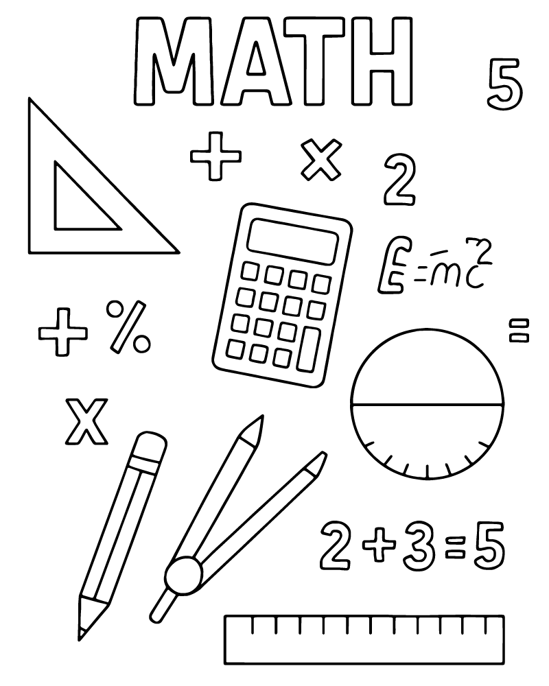 Dibujo de Imgi 13 Math Coloring Sheets para Colorear