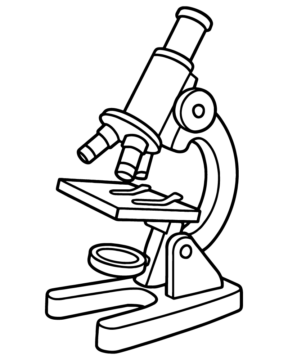 Dibujo de Imgi 15 Microscope Coloring Page para Colorear