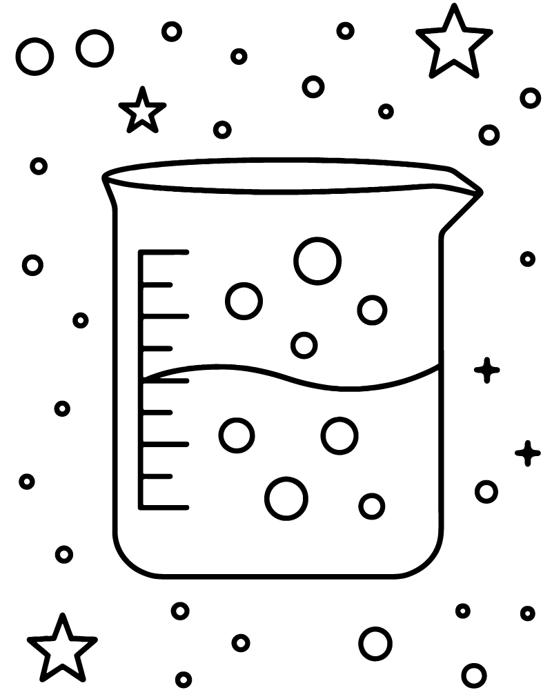 Dibujo de Imgi 2 Beaker Coloring Page para Colorear