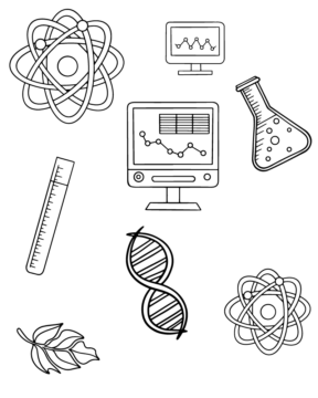Dibujo de Imgi 9 Free Stem Coloring Pages para Colorear