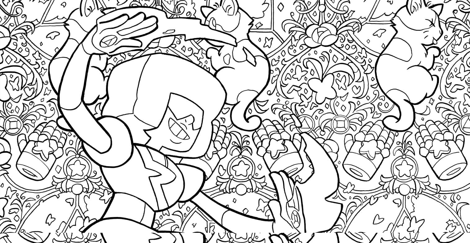 Dibujo de Granate Adulto para Colorear