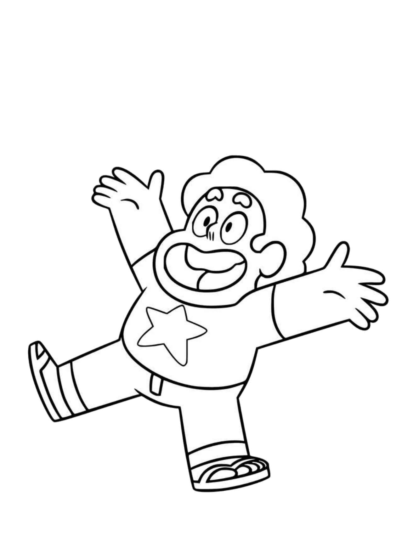 Dibujo de Steven Feliz para Colorear
