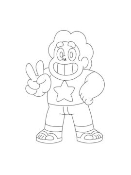 Dibujo de Steven Lindo para Colorear