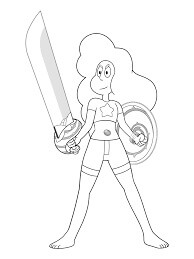 Dibujo de Stevonnie Luchando para Colorear