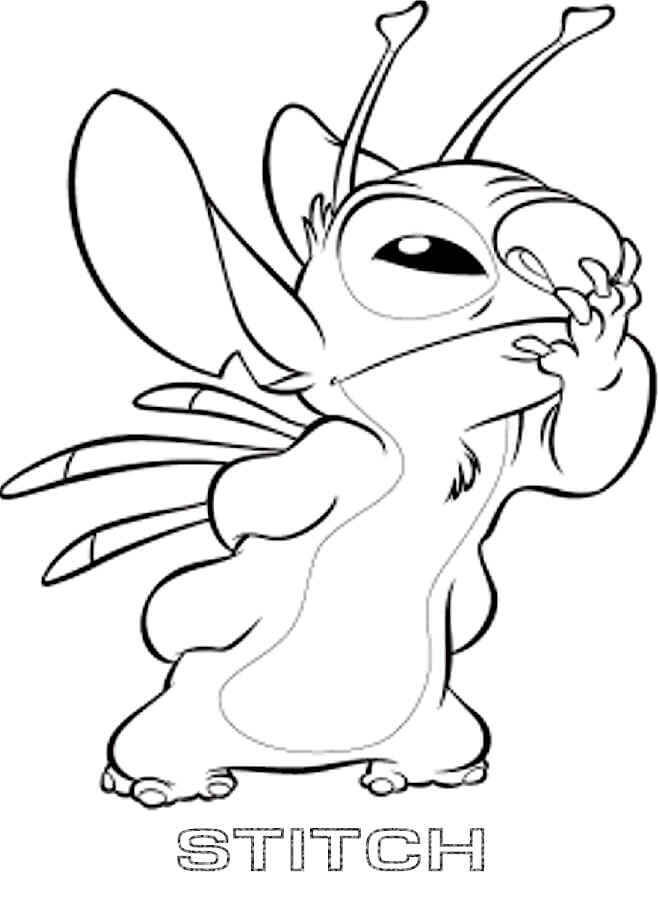 Dibujo de Buena Stitch para Colorear