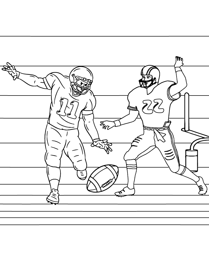 Dibujo de Super Bowl 2025 Commercial Coloring Page para Colorear