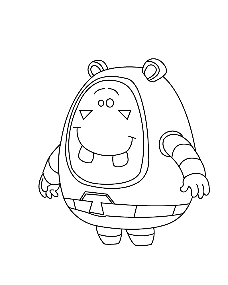 Dibujo de Oddbods Coloring Pagespng para Colorear