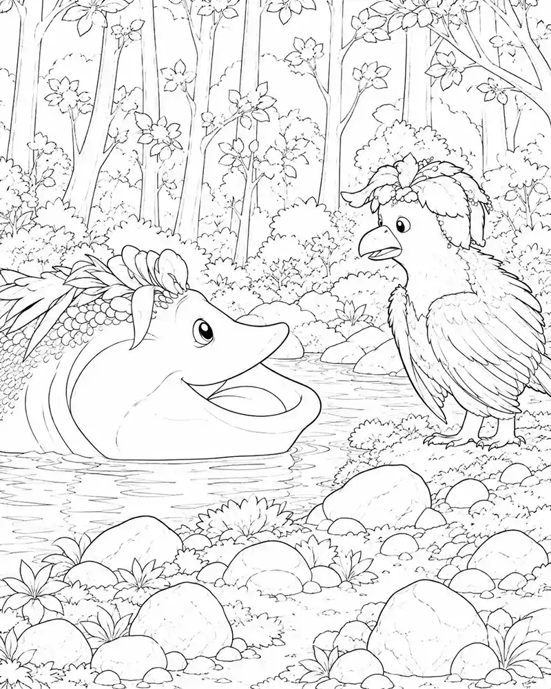 Dibujo de Boogle Swapped páginas para Colorear