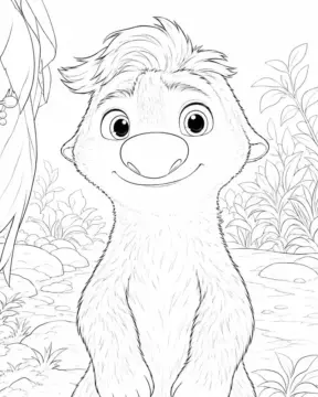 Dibujo de Ollie páginas para Colorear