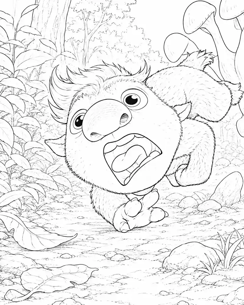 Dibujo de Ollie Swapped páginas para Colorear