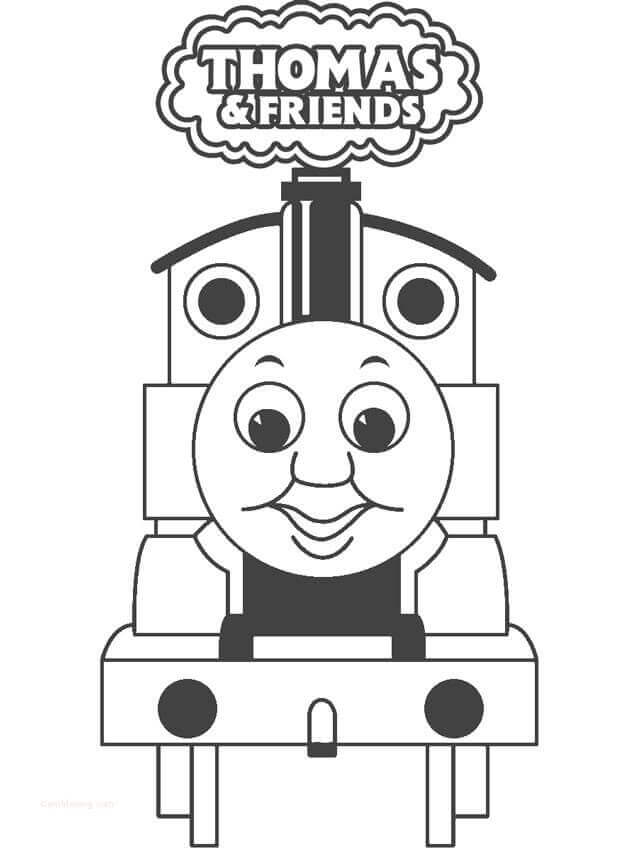 Dibujo de Thomas y Amigo para Colorear