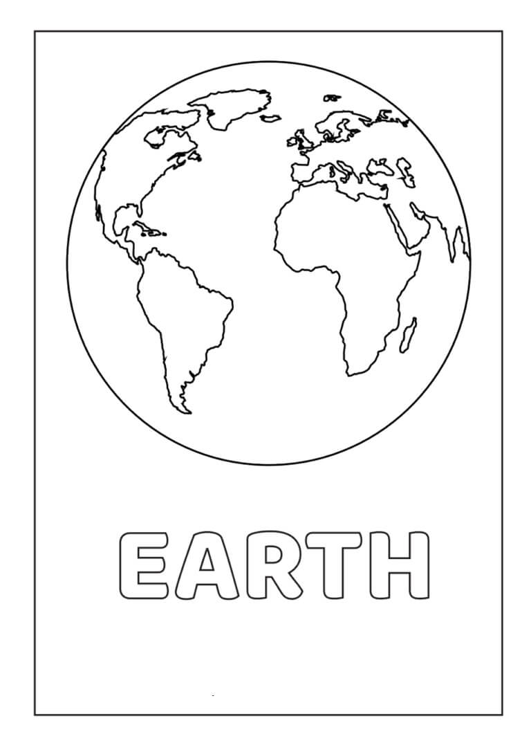 Dibujo de Dulce Tierra para Colorear