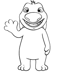 Dibujo de Hank el Perro Que Habla para Colorear