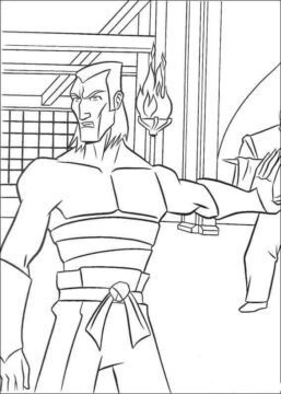 Dibujo de Villano de Tmnt para Colorear