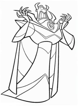 Dibujo de Juguete Malvado para Colorear
