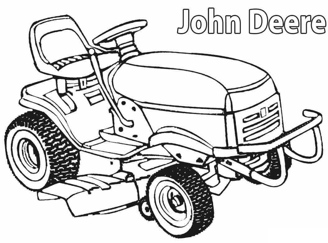 Dibujo de John Deere 3 para Colorear