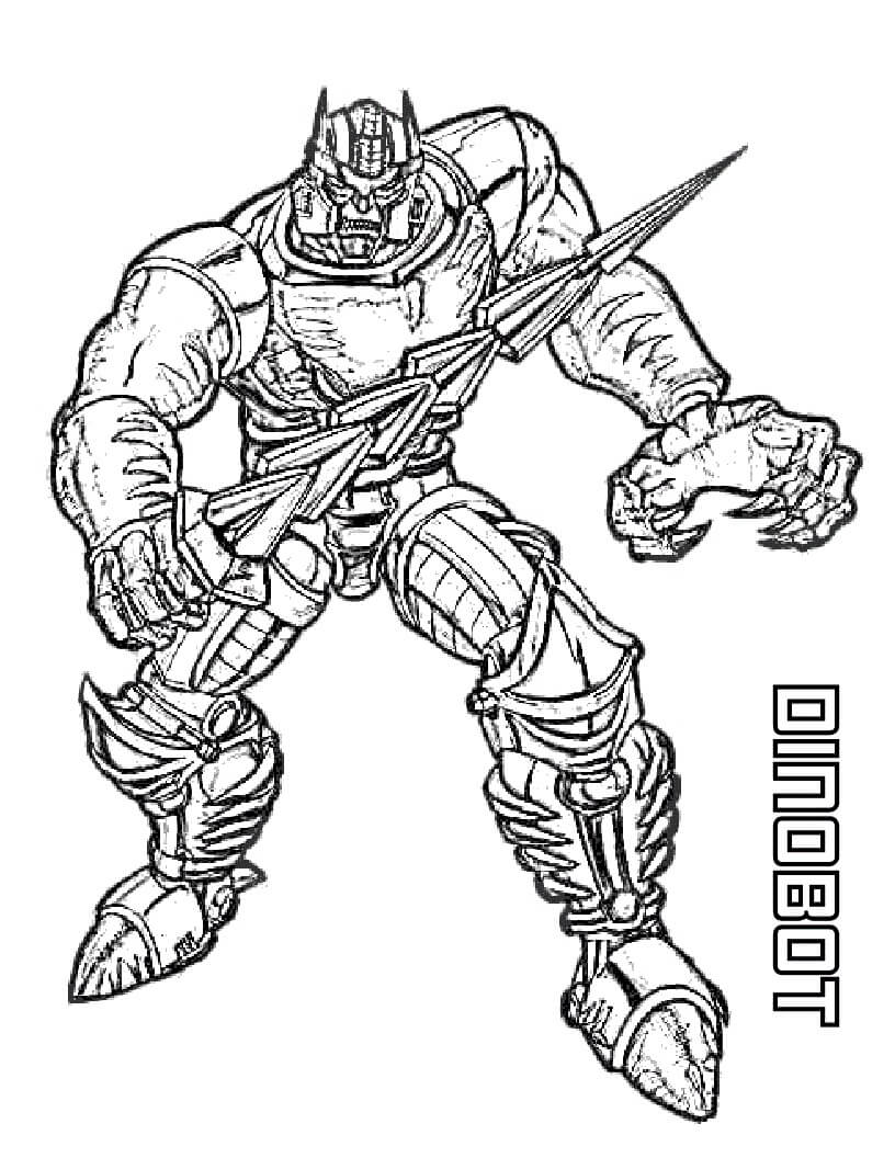 Dibujo de Dinobot para Colorear