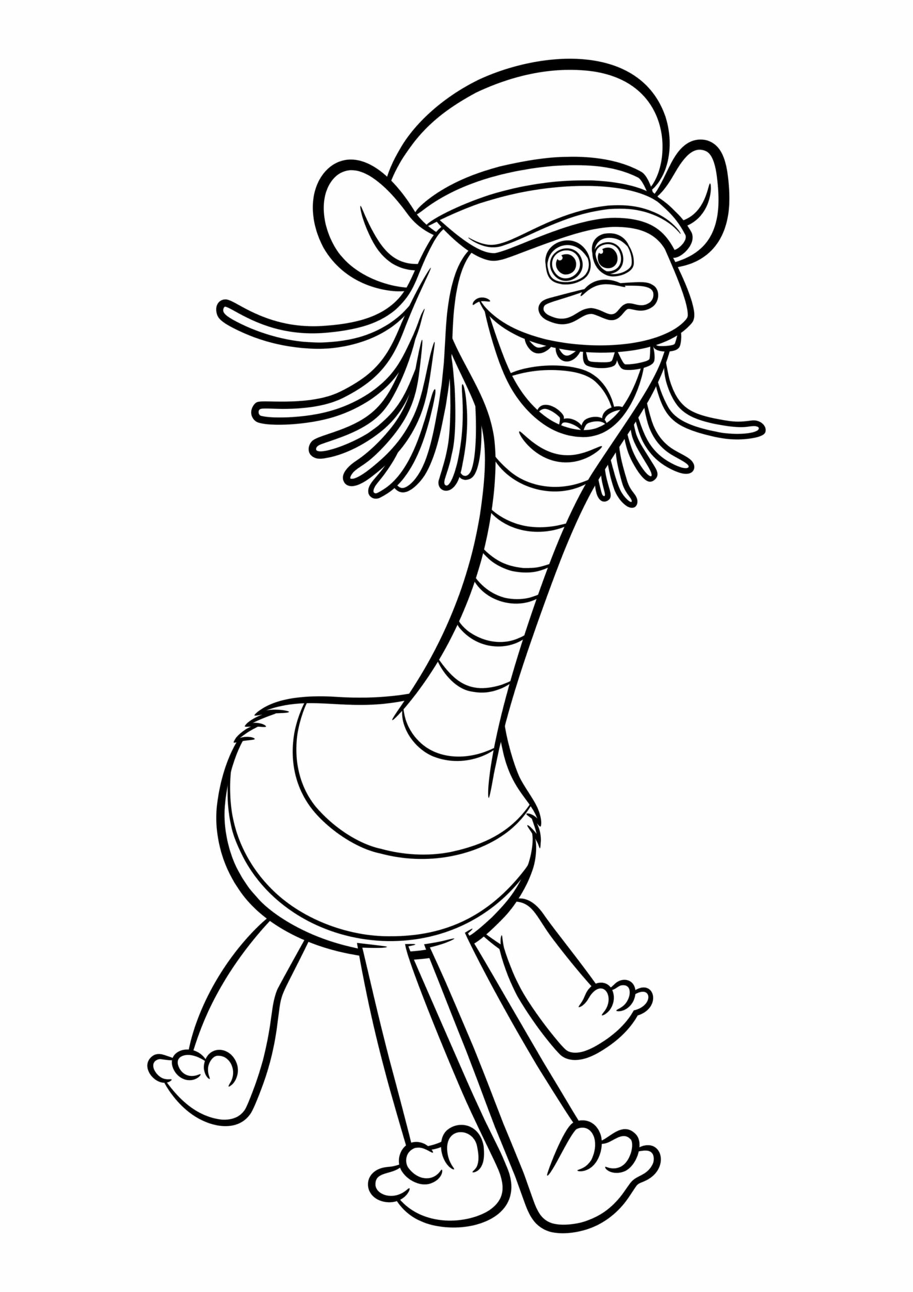 Dibujo de Cooper Divertido para Colorear