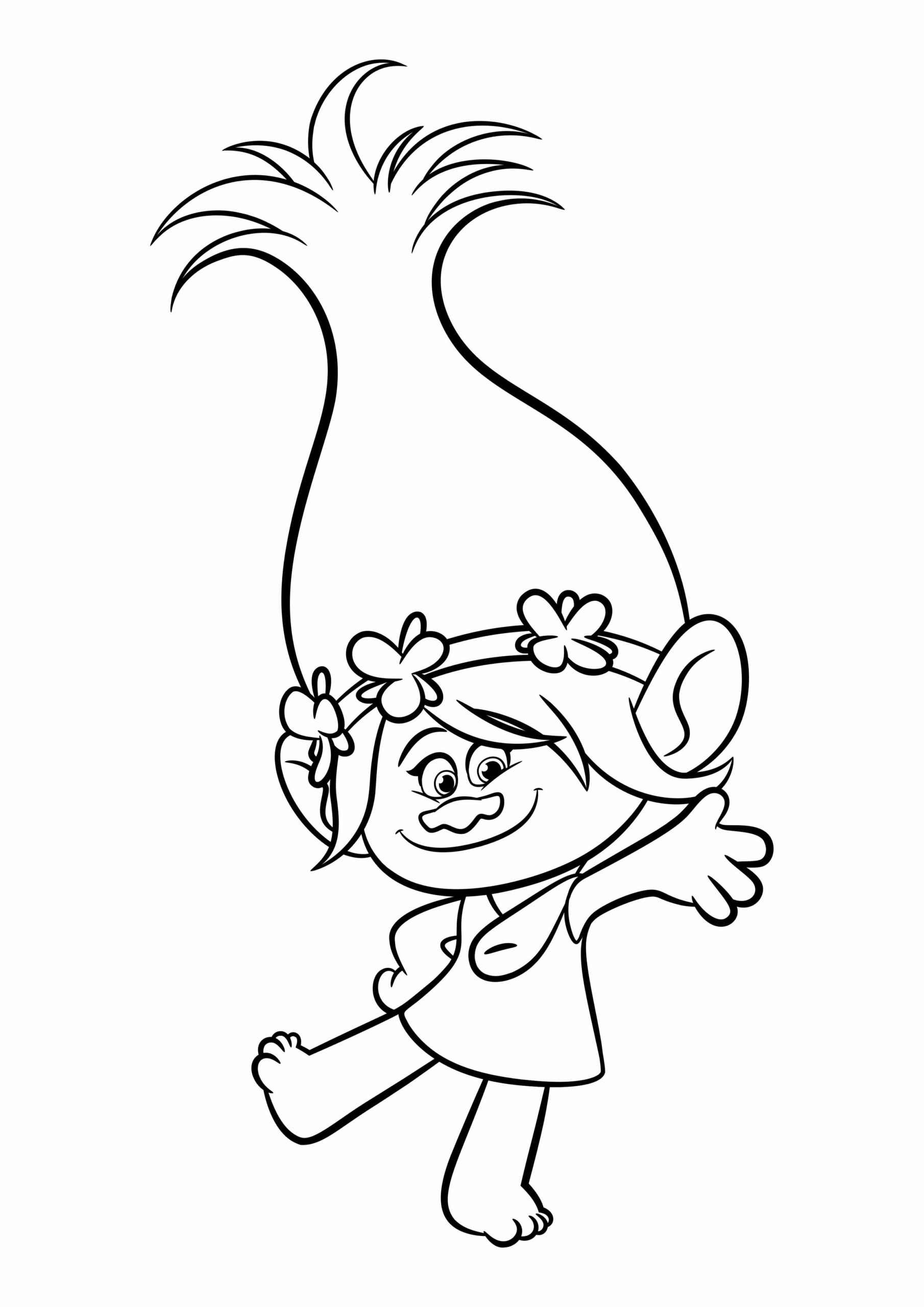 Dibujo de Linda Amapola para Colorear
