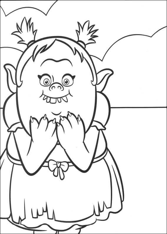 Dibujo de Linda Bridget para Colorear