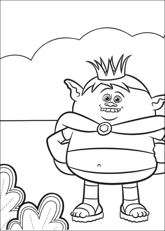 Dibujo de Príncipe Gristle para Colorear