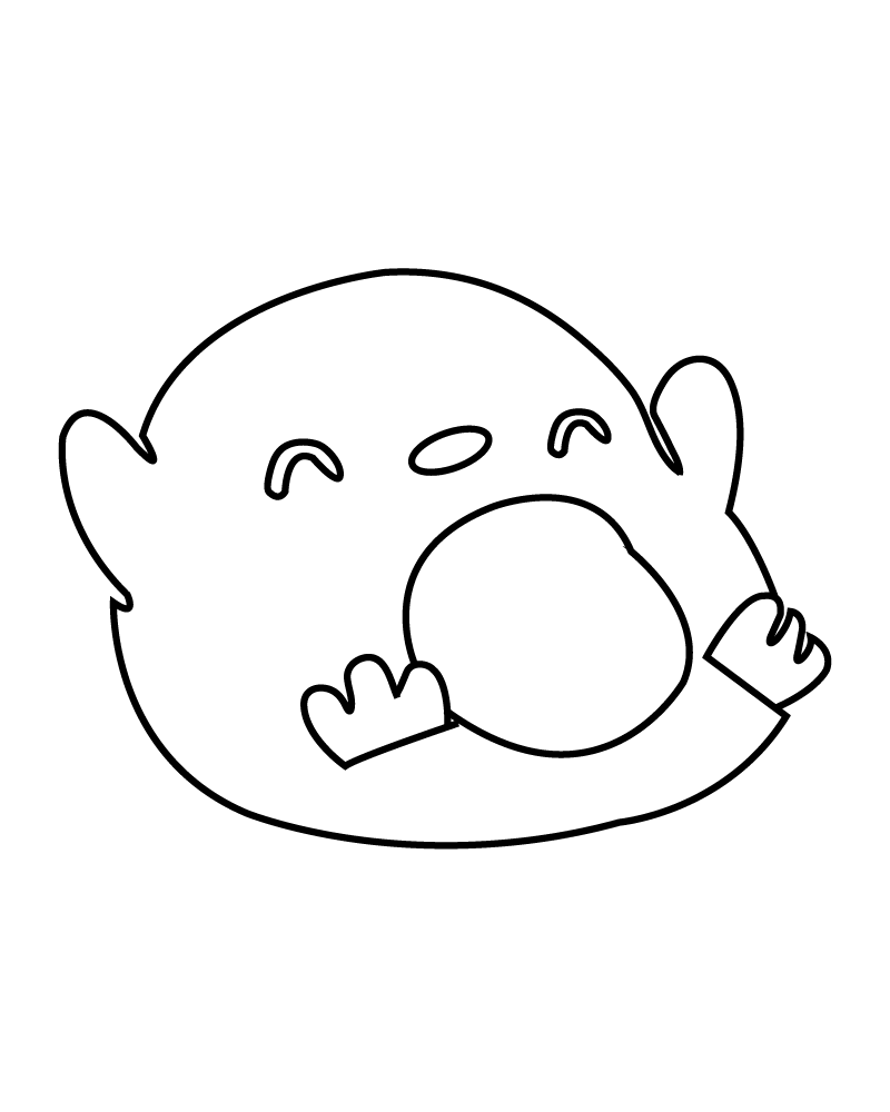 Dibujo de Tuxedosam Coloring Delight para Colorear