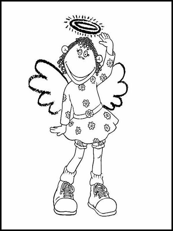 Dibujo de Fizz con Alas para Colorear