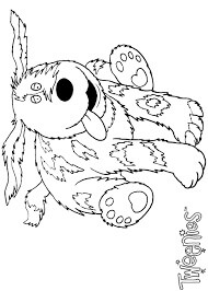 Dibujo de Garabatos Corriendo para Colorear