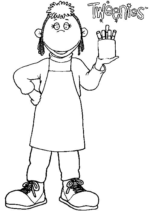 Dibujo de Judy Sonriendo para Colorear