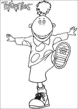 Dibujo de Milo Caminando para Colorear