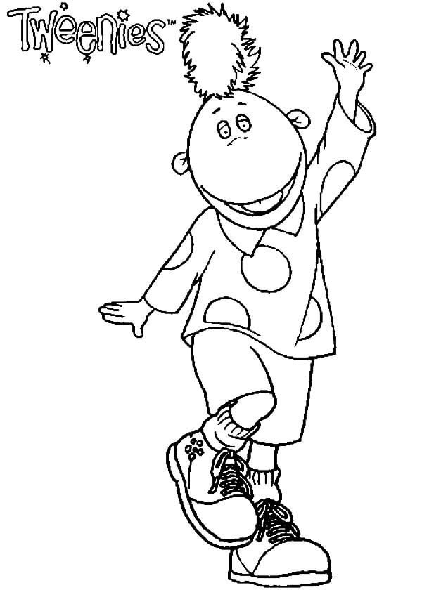 Dibujo de Movimiento de Baile de Jake para Colorear