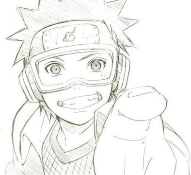 Dibujo de Obito del Clan Uchiha para Colorear