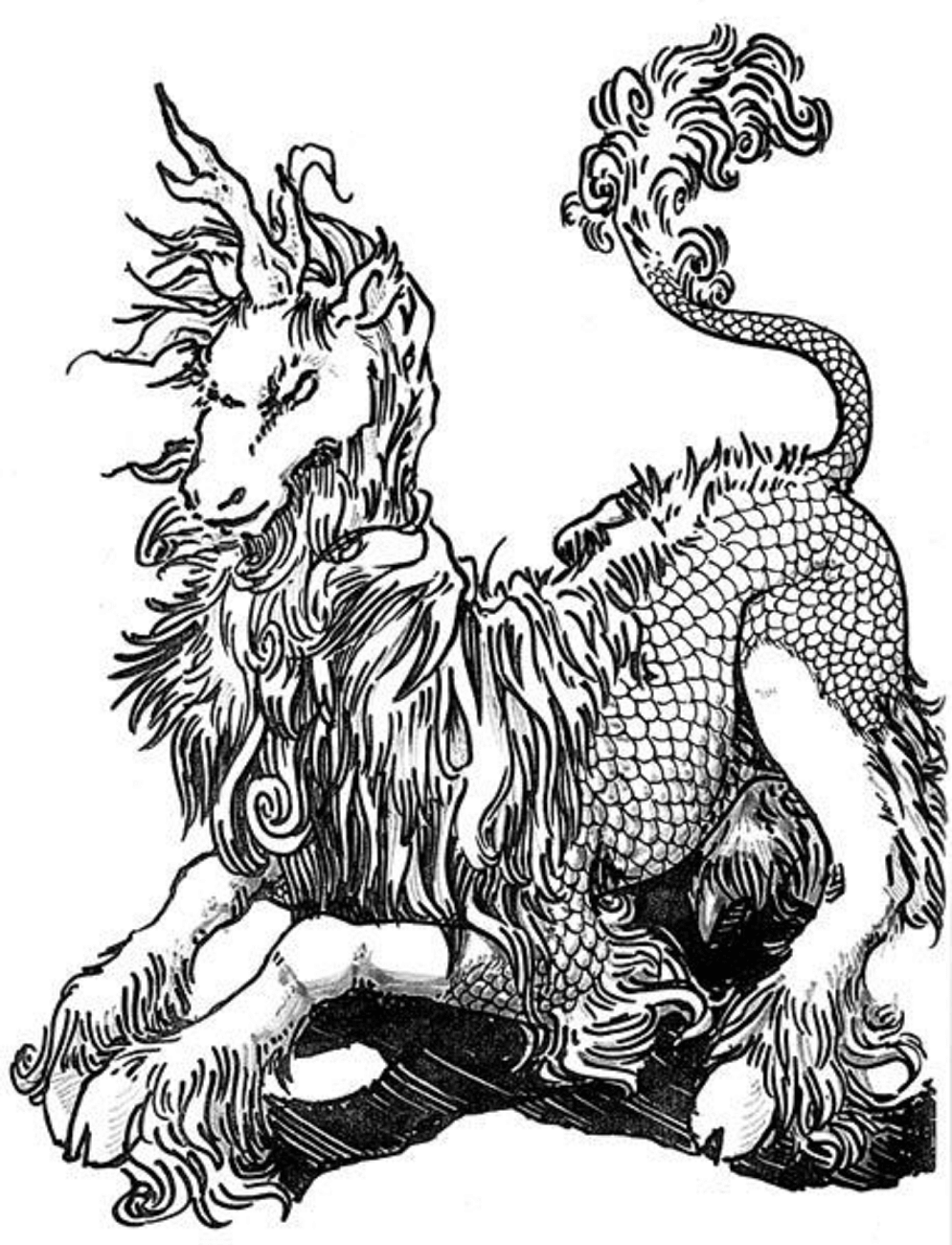Dibujo de Quilin Unicornio para Colorear