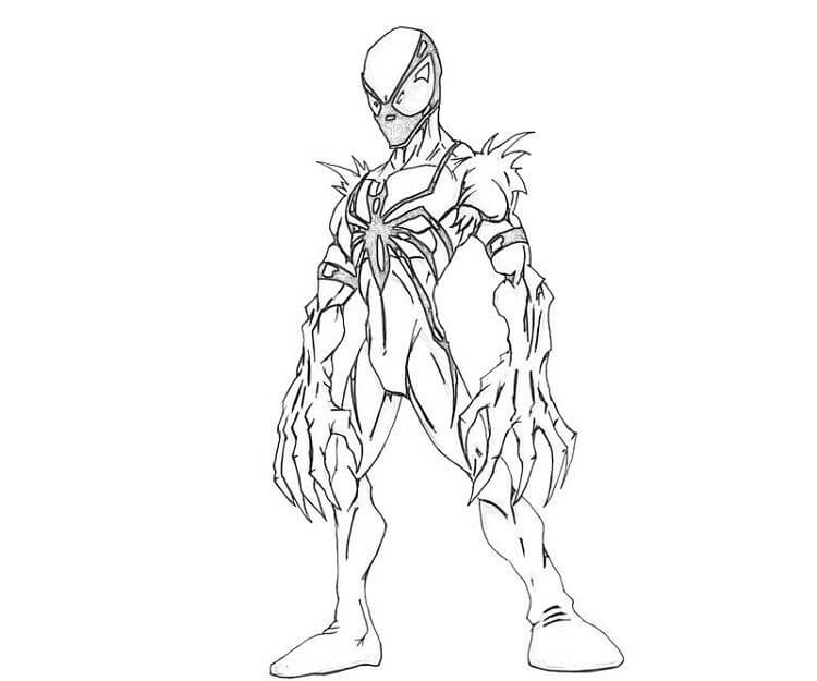 Dibujo de Anti Venom para Colorear