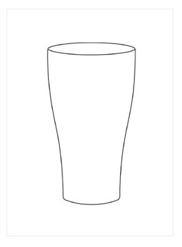 Dibujo de Vidrio Ordinario para Colorear