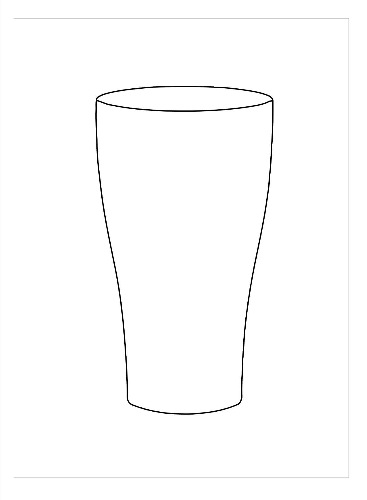 Dibujo de Vidrio Ordinario para Colorear