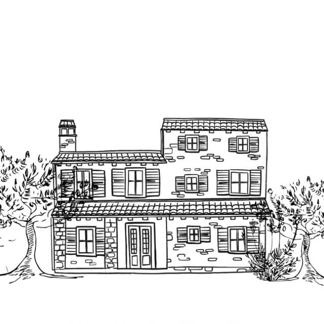 Dibujo de Villa Boduleri para Colorear