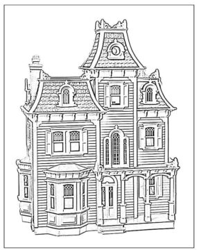 Dibujo de Villa Fresca para Colorear