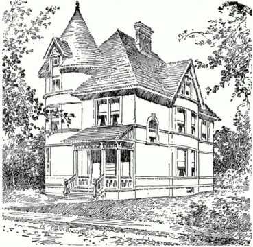 Dibujo de Villa Perfecto para Colorear