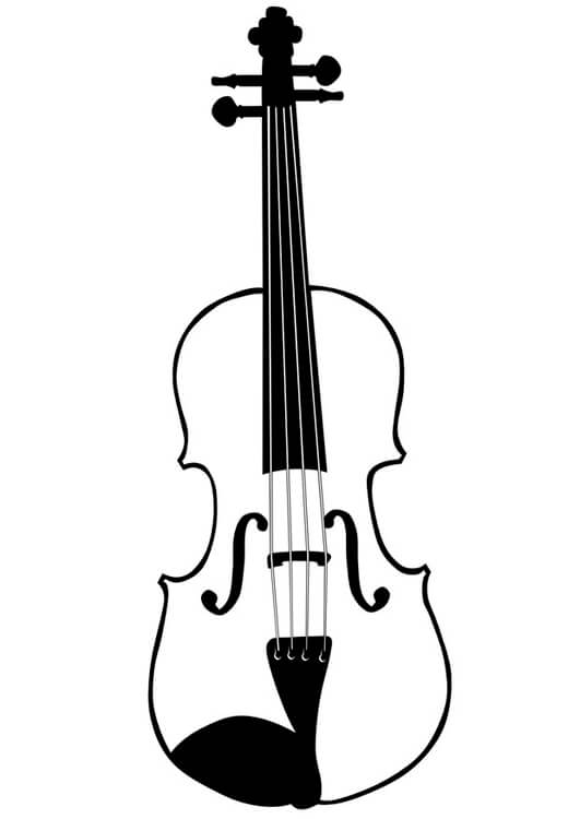 Dibujo de Hermosa Violeta para Colorear