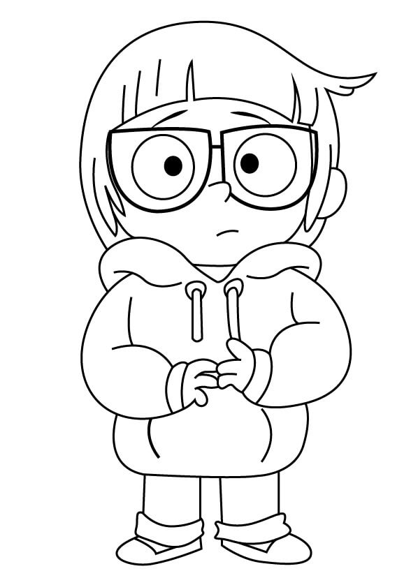 Dibujo de Linda Chloe Park para Colorear