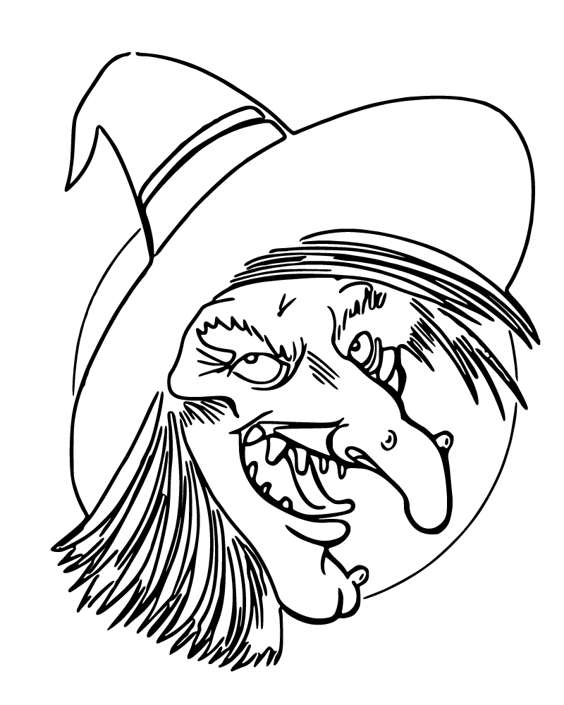 Dibujo de Easy Wicked Coloring Page para Colorear